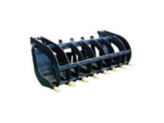 Horquilla con garra para pasto para minicargadora