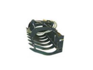 Rastrillo con garra para minicargadora